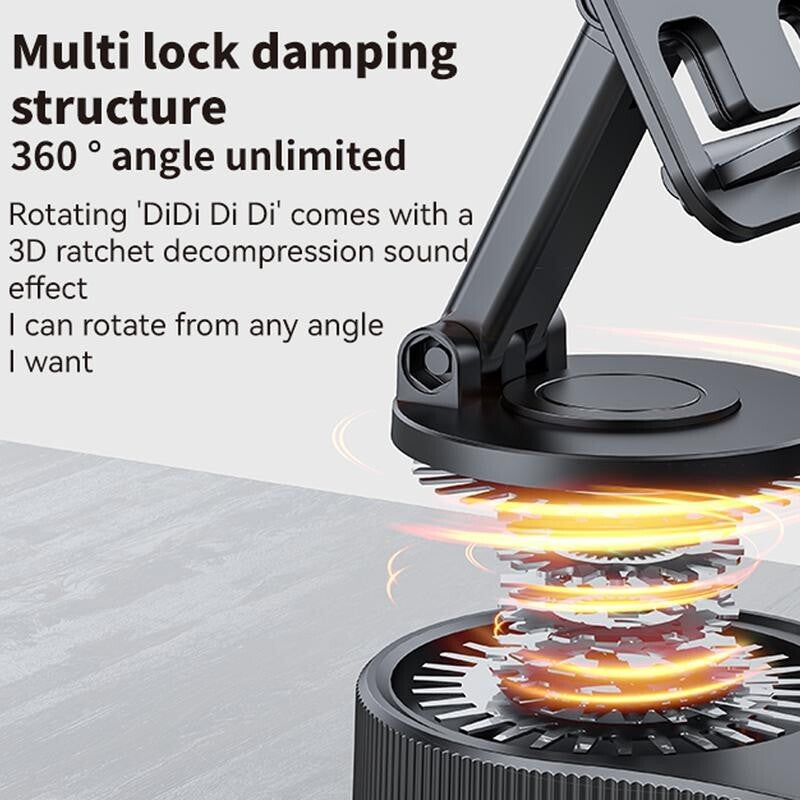 Wireless Audio Bluetooth Speaker 5In1 Phone Holder Emergency Rechargeable