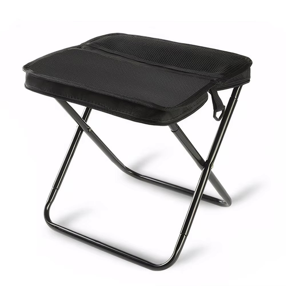 Portable Foldable Backpack Stool Lightweight Compact Camping Chair for Outdoor Fishing Picnic Hiking Travel and Emergency