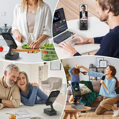 Wireless Audio Bluetooth Speaker 5In1 Phone Holder Emergency Rechargeable